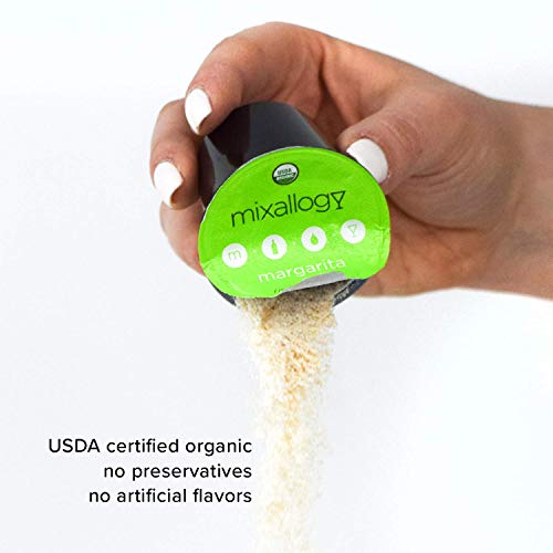 Mixallogy Margarita Powdered Cocktail Mix, Usda Certified Organi