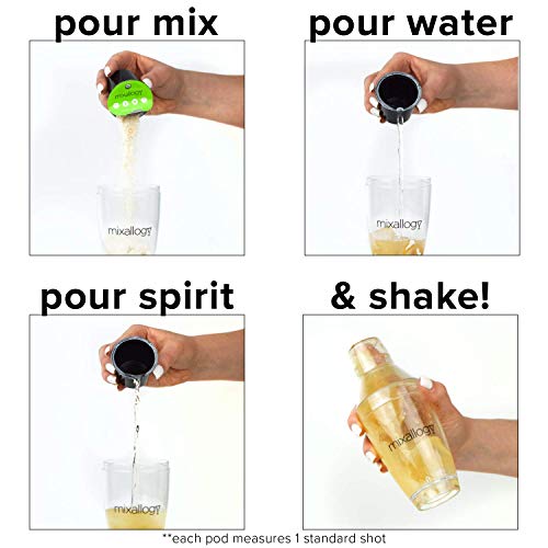 Mixallogy Margarita Powdered Cocktail Mix, Usda Certified Organi