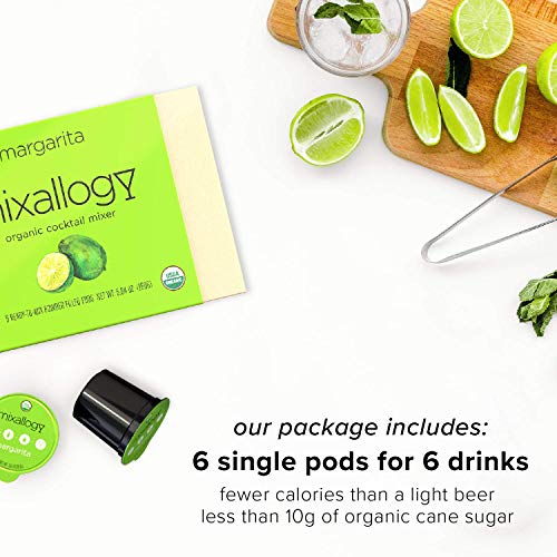 Mixallogy Margarita Powdered Cocktail Mix, Usda Certified Organi