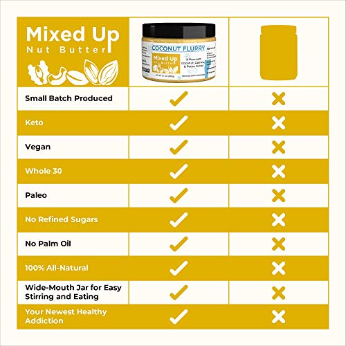 Mixed Up Nut Butter | Coconut Flurry | Coconut Cashew And Pecan