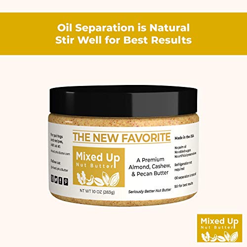 Mixed Up Nut Butter | The New Favorite | Natural Pecan Cashew Al