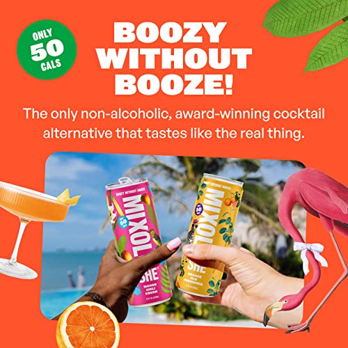 MIXOLOSHE | 12-Pack | Variety Flavors | Non-Alcoholic Cocktail |...