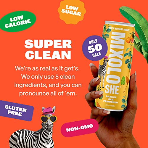 MIXOLOSHE | 12-Pack | Variety Flavors | Non-Alcoholic Cocktail |...