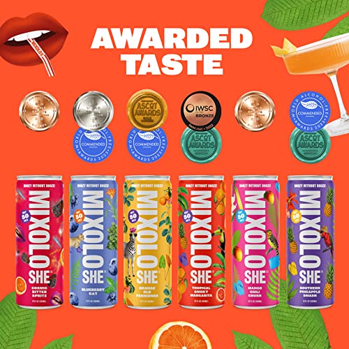 MIXOLOSHE | 12-Pack | Variety Flavors | Non-Alcoholic Cocktail |...