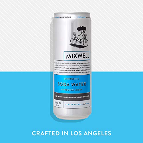 Mixwell Sparkling Soda Water - Premium Mixer For Drinks - Made W