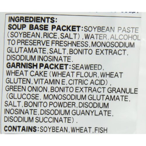 Miyasaka Jozo Usa Inc Instant Miso Soup, 6.21 Ounce