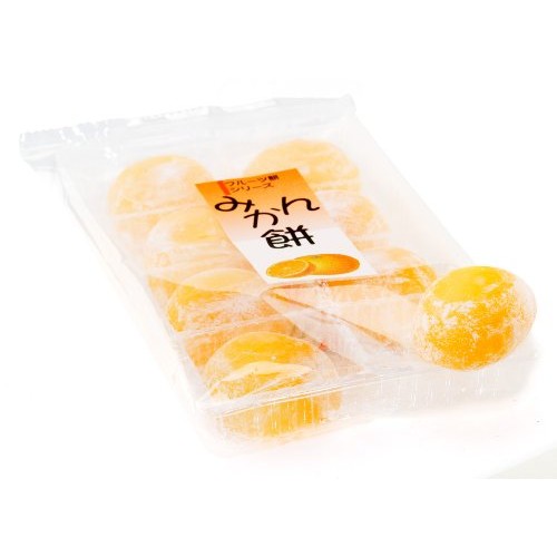 Mandarin Orange Flavor Japanese Traditional Fruit Mochi Mini-Ric