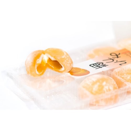 Mandarin Orange Flavor Japanese Traditional Fruit Mochi Mini-Ric