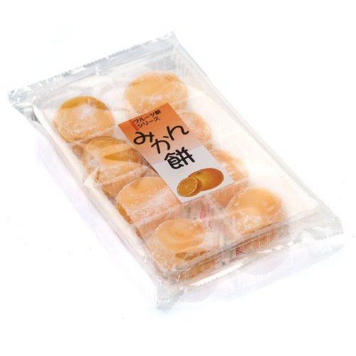 Mandarin Orange Flavor Japanese Traditional Fruit Mochi Mini-Ric