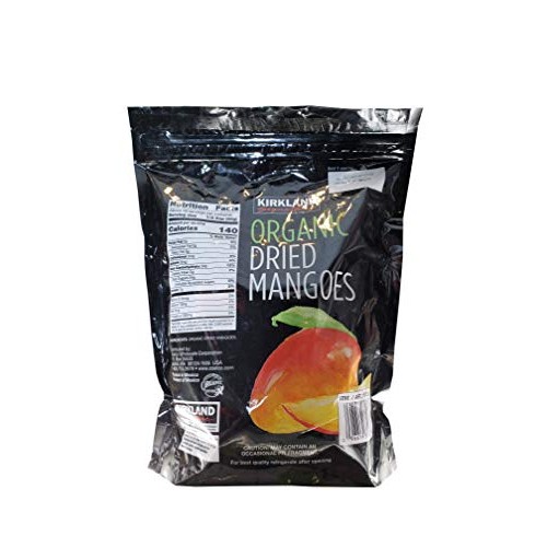 Kirkland Organic Dried Mangoes Unsweetened 2.5Lb Bag