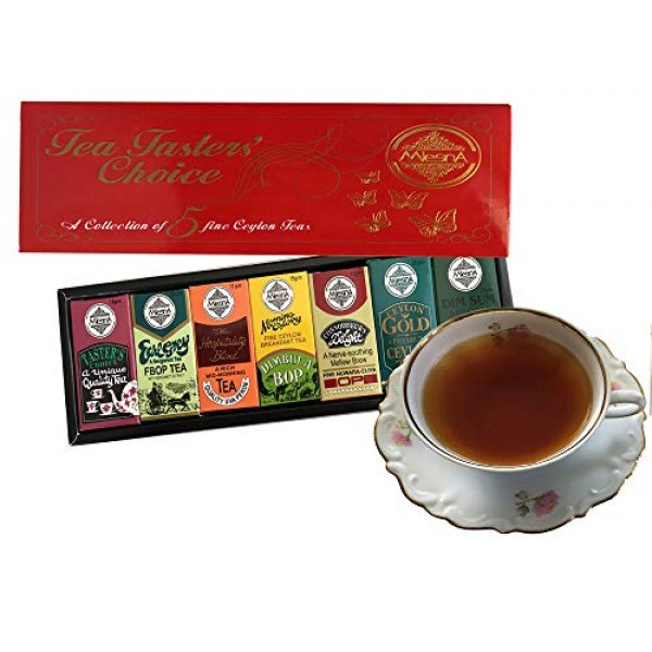 Mlesna Pure Ceylon Tea Tasters Choice Loose Tea Mini Collection...