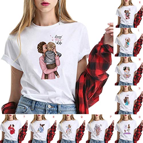 Summer Blouse For Womens Mlide 2020 New Mother Day Casual Sweet