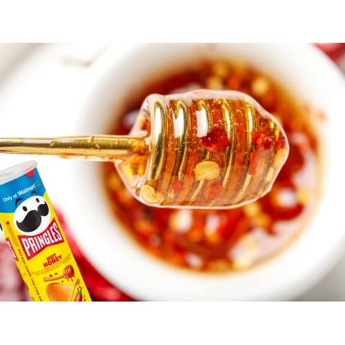 Limited Edition Hot Honey Pringles Potato Crisps Chips| Reusable...