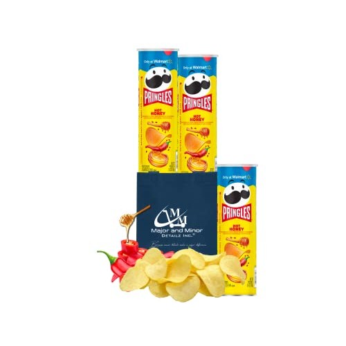 Limited Edition Hot Honey Pringles Potato Crisps Chips| Reusable...
