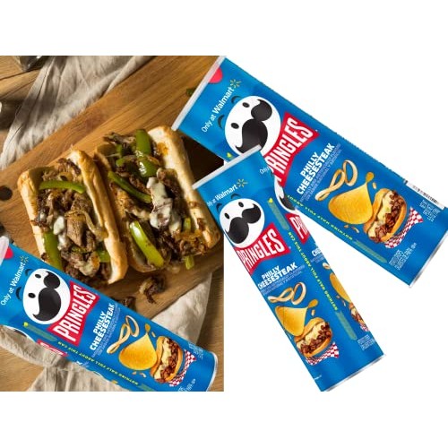 Limited Edition Philly Cheesesteak Pringles Potato Crisps Chips|...