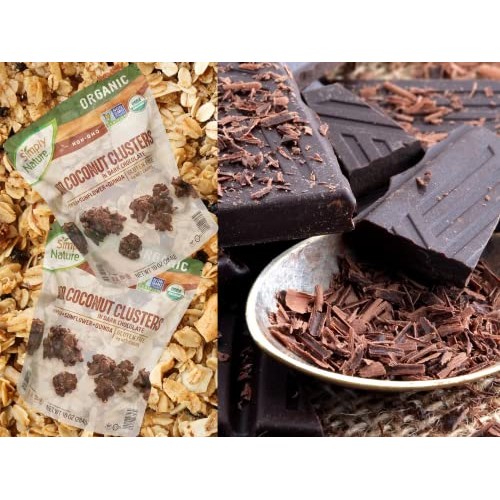 Simply Nature Keto Coconut Clusters in Dark Chocolate | Pumpkin ...