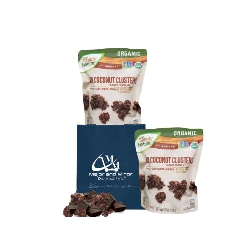 Simply Nature Keto Coconut Clusters in Dark Chocolate | Pumpkin ...
