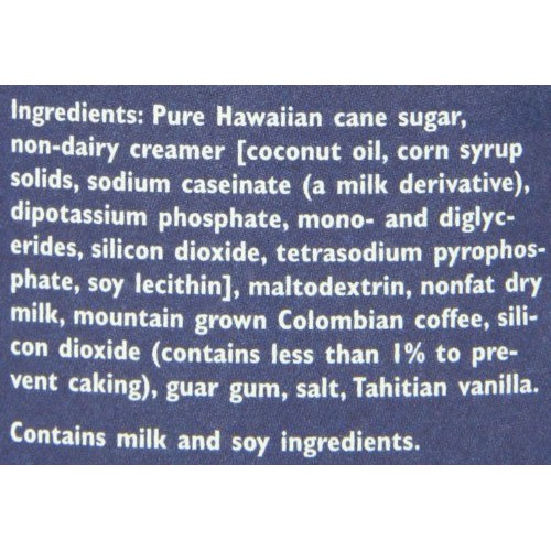 Mocafe Frappe Tahitian Vanilla Latte, Ice Blended Coffee, 3-Poun
