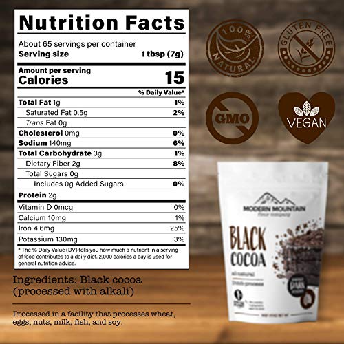 Black Cocoa Powder 1 Lb Dutch-Processed, Great For Baking The Black Cocoa Powder 1 Lb Dutch-Processed, Great For Baking The