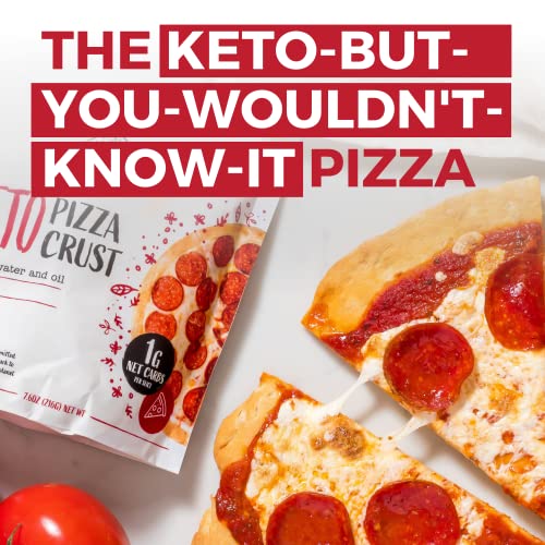 Keto Pizza Crust - Low Carb and Keto Friendly - Only 1g Net Carb...