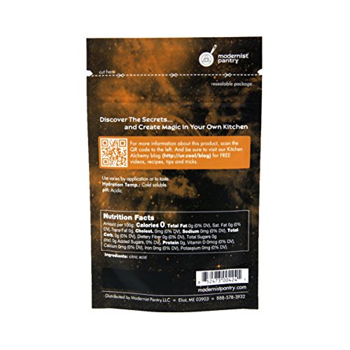 Pure Citric Acid ⊘ Non-Gmo ❤ Gluten-Free ☮ Vegan ✡ Ou Kosher Cer