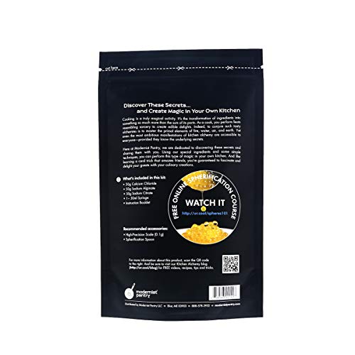 Spherification Kit [Molecular Gastronomy] ⊘ Non-Gmo ☮ Vegan ✡ Ou