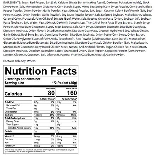 Modugas Gourmet Korean Tteokbokki Seasoning Mix Powder Sauce, B