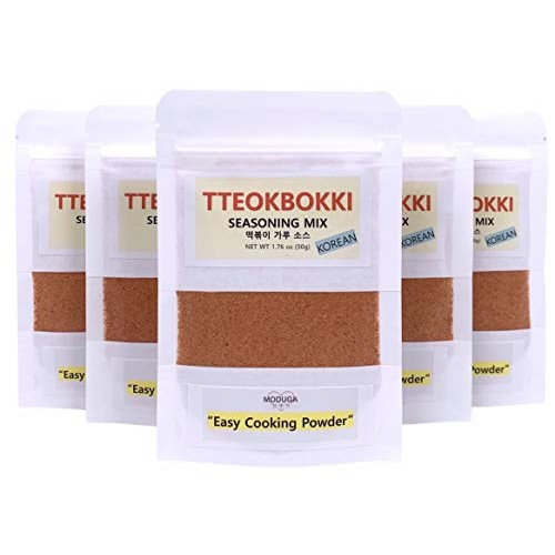 Modugas Gourmet Korean Tteokbokki Seasoning Mix Powder Sauce, B