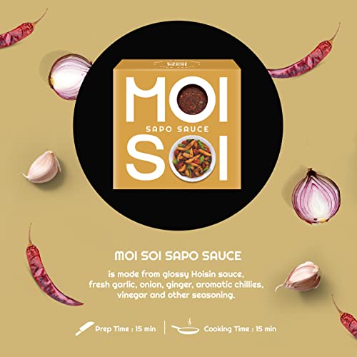 Moi Soi Shanghai Sapo Sauce - 6.17 Oz | Spicy Sauce | Cook-Sprea