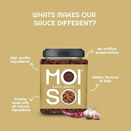 Moi Soi Shanghai Sapo Sauce - 6.17 Oz | Spicy Sauce | Cook-Sprea