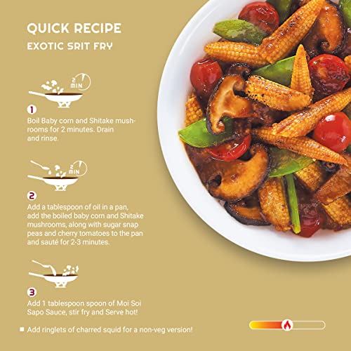 Moi Soi Shanghai Sapo Sauce - 6.17 Oz | Spicy Sauce | Cook-Sprea