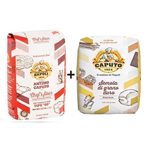 Molino Antimo Caputo 00 Flour + Semola Flour 1+1 Bags
