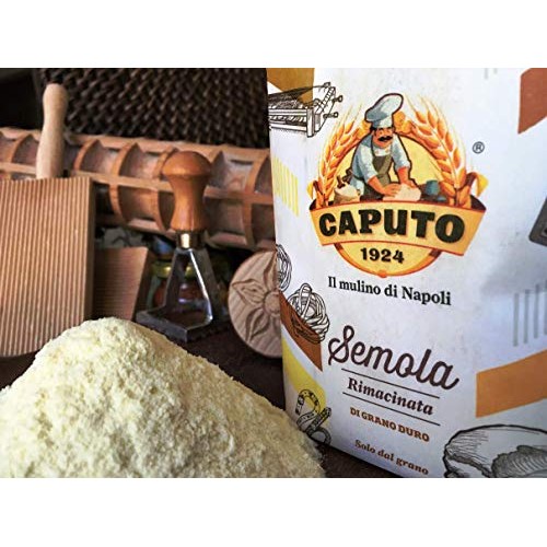 Antimo Caputo Semolina Flour 2.2 Lb Pack Of 2 Bulk Italian Dur