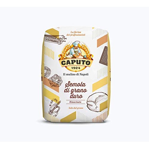 Antimo Caputo Semolina Flour 2.2 Lb Pack Of 2 Bulk Italian Dur