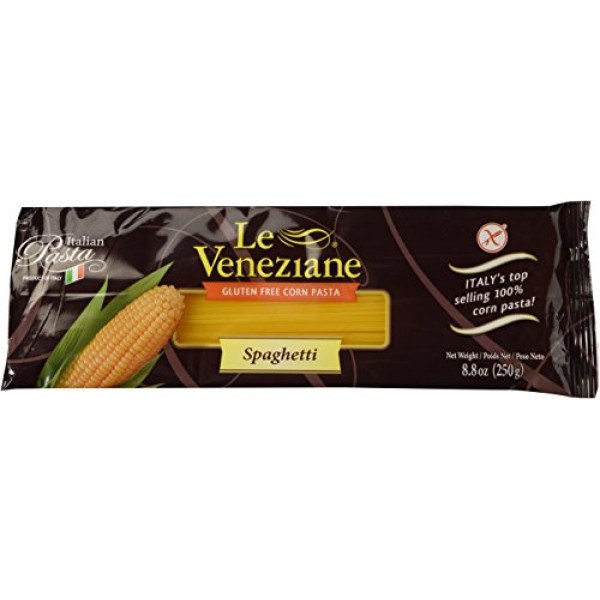 Le Veneziane Italian Gluten Free Corn Pasta Spaghetti 250
