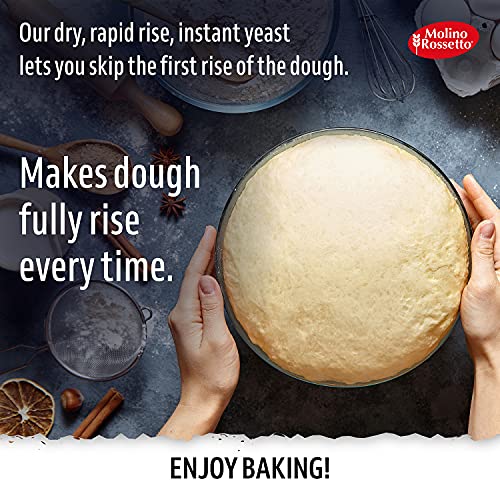 Molino Rossetto Instant Rapid-Rise Dry Yeast - Premium Yeast For