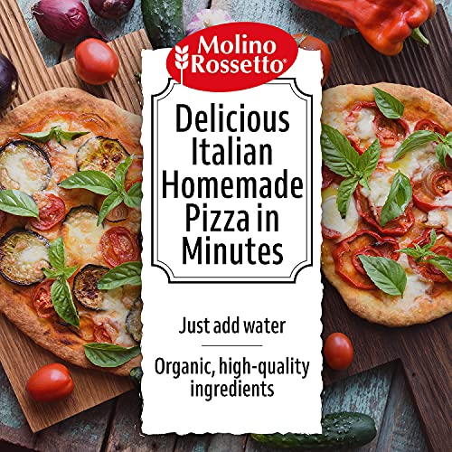 Molino Rossetto Pizza Dough Mix - Organic, Gourmet, Pizza Crust ...