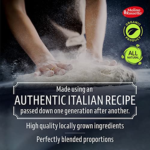 Molino Rossetto Pizza Dough Mix - Organic, Gourmet, Pizza Crust ...