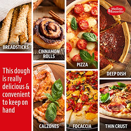 Molino Rossetto Pizza Dough Mix - Organic, Gourmet, Pizza Crust ...