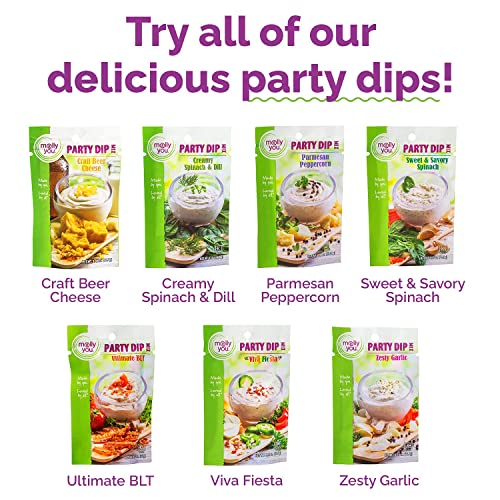Molly and You Creamy Spinach and Dill Party Dip Mix Pack of 3 ...