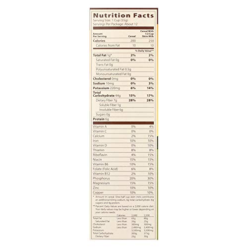 Malt O Meal Natural Toasted Wheat-Fuls Cereal, 24 Ounce -- 12 Pe