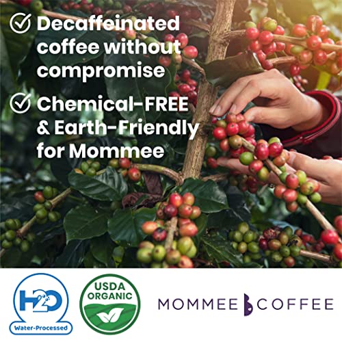 Mommee Coffee - Half Caff, Low Acid Coffee | Ground, Organic | F