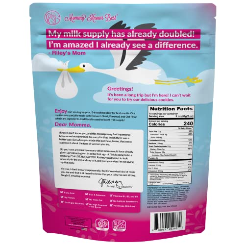 Lactation Cookies Breastfeeding Supplement - Chocolate Chip - Su...