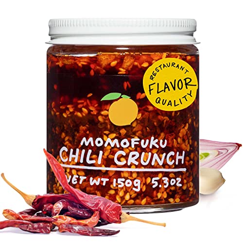 Momofuku Chili Crunch by David Chang, 5.3 Ounces, Chili Oil wi...