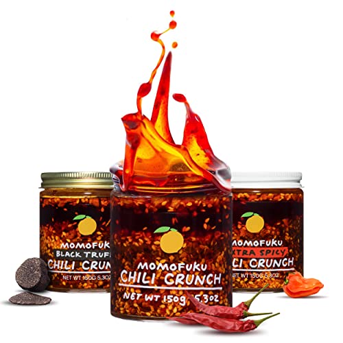 Momofuku Chili Crunch Variety Pack by David Chang, 3 Pack 5.3 O...