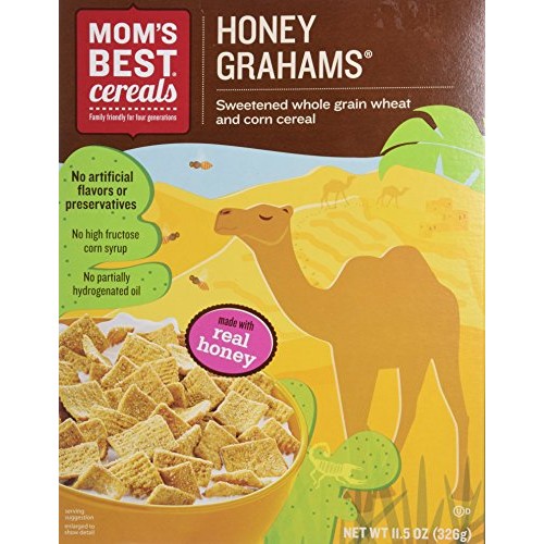 Moms Best - Honey Grahams - 11.5 Oz Pack Of 4
