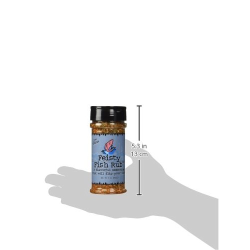 Moms Gourmet Spice Blends, Feisty Fish Rub, 5 Oz