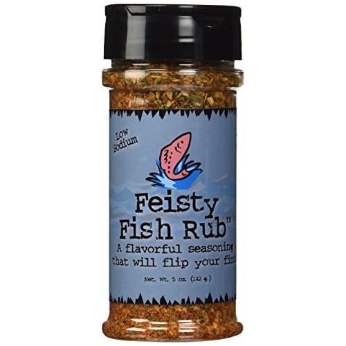 Moms Gourmet Spice Blends, Feisty Fish Rub, 5 Oz