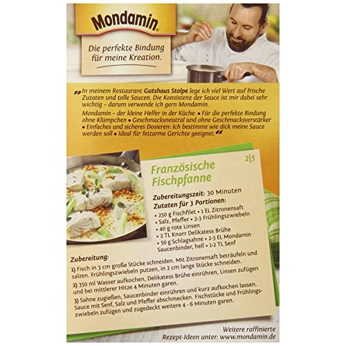 Mondamin Sossenbinder Sauce Thickener, 8.8 Ounce Boxes