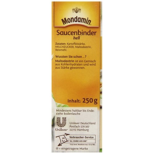 Mondamin Sossenbinder Sauce Thickener, 8.8 Ounce Boxes